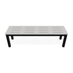 Bazza Durable Aluminum d Flat Armless Bench