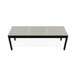 Bazza Durable Aluminum d Flat Armless Bench