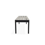 Bazza Durable Aluminum d Flat Armless Bench