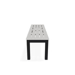 Bazza Durable Aluminum d Flat Armless Bench