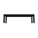 Bazza Durable Aluminum d Flat Armless Bench