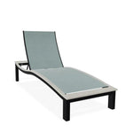 Bazza Lounge Chaise with Polymer Accent