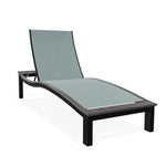 Bazza Lounge Chaise with Polymer Accent