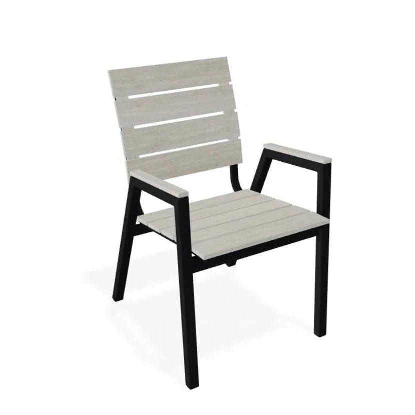 Bazza MGP Aluminum Stacking Bistro Chair