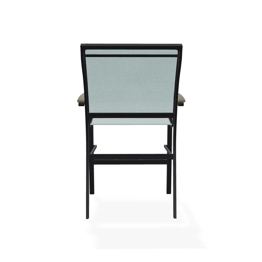 Bazza Stacking Balcony Height MGP Armed Cafe Chair