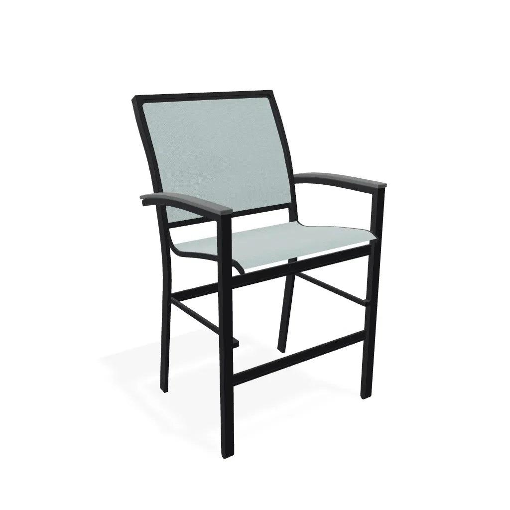 Bazza Stacking Balcony Height MGP Armed Cafe Chair