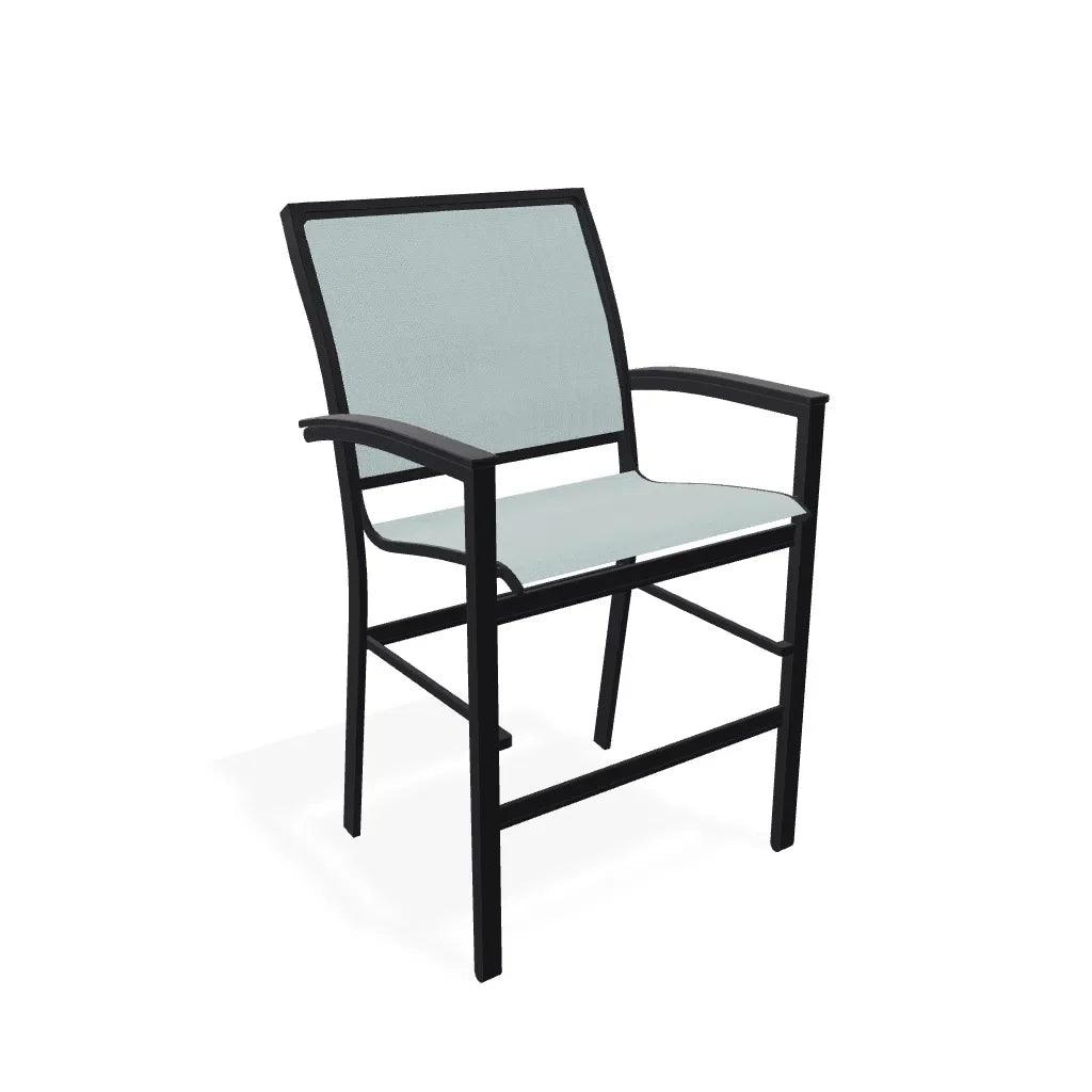 Bazza Stacking Balcony Height MGP Armed Cafe Chair