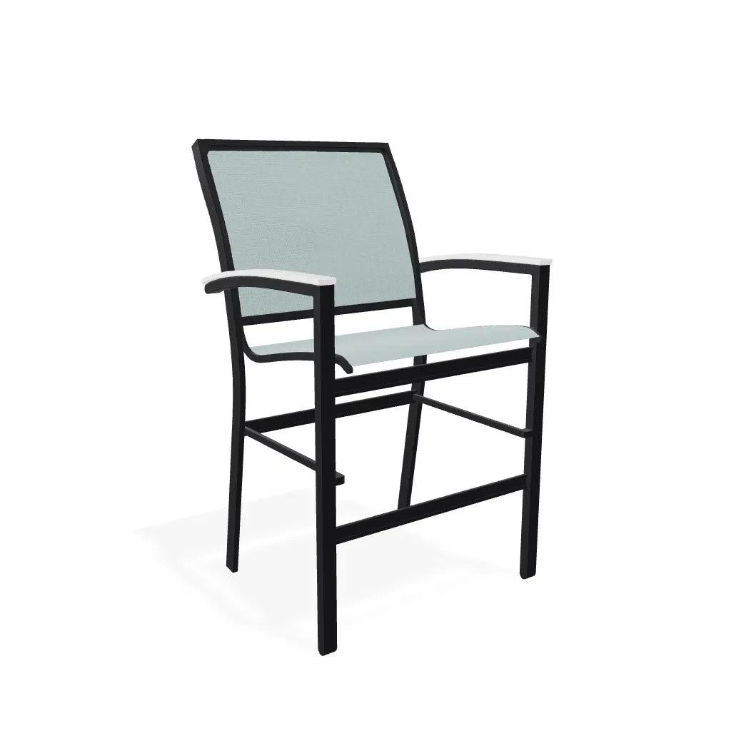 Bazza Stacking Balcony Height MGP Armed Cafe Chair