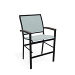 Bazza Stacking Balcony Height Polymer Cafe Arm Chair