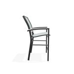 Bazza Stacking Balcony Height Polymer Cafe Arm Chair