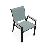 Bazza Stacking Bistro Chair MGP Arm Accents