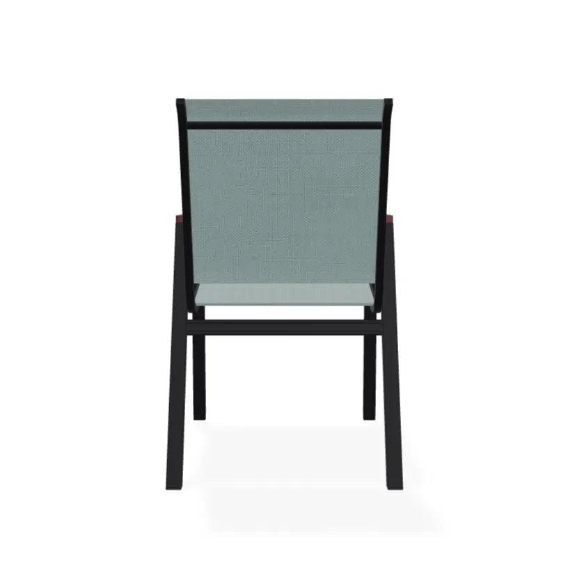 Bazza Stacking Bistro Chair MGP Arm Accents