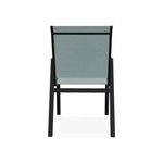 Bazza Stacking Bistro Chair Polymer Arm Accents