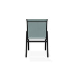 Bazza Stacking Bistro Chair Polymer Arm Accents