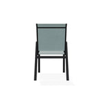 Bazza Stacking Bistro Chair Polymer Arm Accents