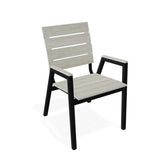 Bazza MGP Aluminum Stacking Bistro Chair