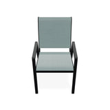 Bazza Stacking Bistro Chair With MGP Arm Accents