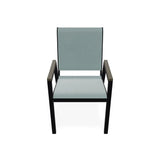 Bazza Stacking Bistro Chair With MGP Arm Accents