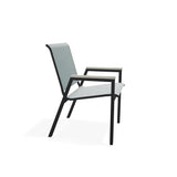 Bazza Stacking Bistro Chair With MGP Arm Accents