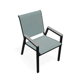 Bazza Stacking Bistro Chair With MGP Arm Accents