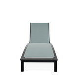 Bazza Contour Armless Chaise with MGP Arm Accent