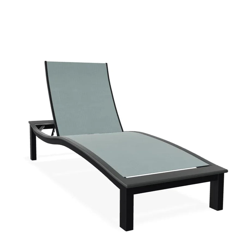 Bazza Contour Armless Chaise with MGP Arm Accent