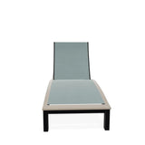 Bazza Contour Armless Chaise with MGP Arm Accent