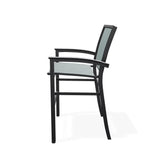 Bazza Stacking Bar Height MGP Armed Cafe Chair