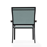 Bazza Dining Height Stacking Cafe Chair With MGP Arm Accents