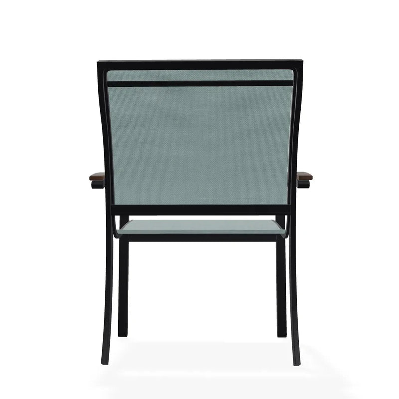 Bazza Dining Height Stacking Cafe Chair With MGP Arm Accents