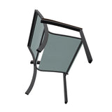 Bazza Dining Height Stacking Cafe Chair With MGP Arm Accents