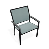 Bazza Dining Height Stacking Cafe Chair With MGP Arm Accents