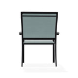 Bazza Dining Height Stacking Cafe Chair With MGP Arm Accents