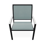 Bazza Dining Height Stacking Cafe Chair With MGP Arm Accents