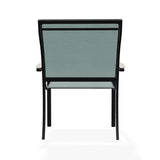 Bazza Dining Height Stacking Cafe Chair With MGP Arm Accents