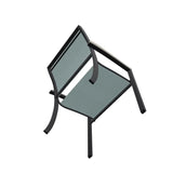 Bazza Dining Height Stacking Cafe Chair With MGP Arm Accents