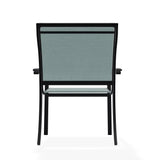 Bazza Dining Height Stacking Cafe Chair With MGP Arm Accents