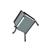 Bazza Dining Height Stacking Cafe Chair With MGP Arm Accents