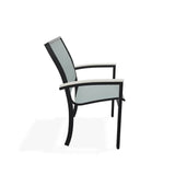 Bazza Dining Height Stacking Cafe Chair With MGP Arm Accents