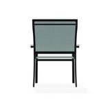 Bazza Dining Height Stacking Cafe Chair With MGP Arm Accents