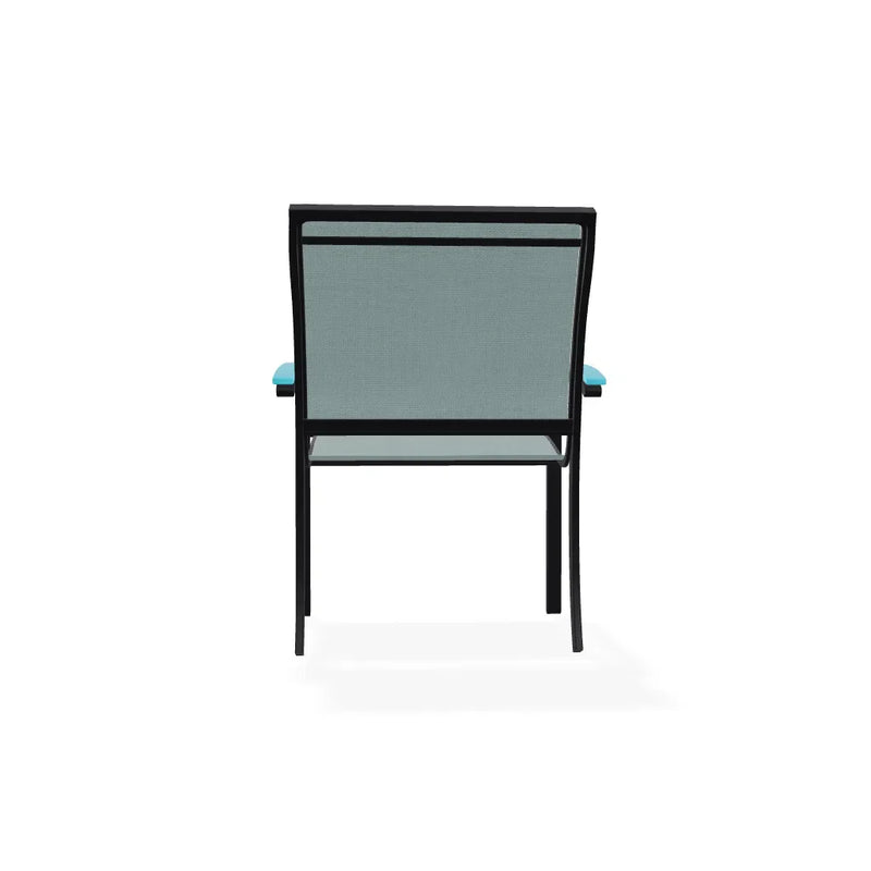 Bazza Dining Height Stacking Cafe Chair With MGP Arm Accents