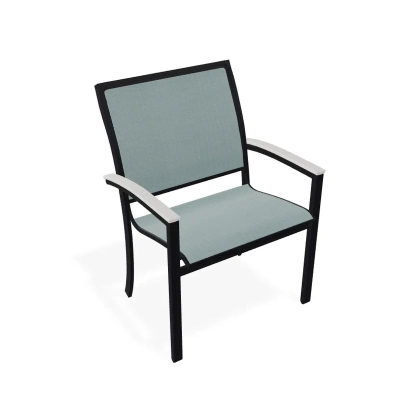 Bazza Dining Height Stacking Cafe Chair With MGP Arm Accents