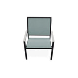 Bazza Dining Height Stacking Cafe Chair With MGP Arm Accents