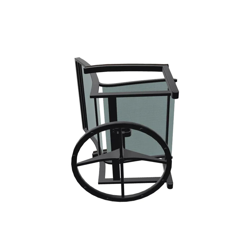 Bazza Sling Swivel Rocker With MGP Arm Accents