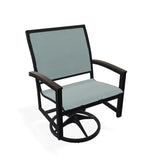 Bazza Sling Swivel Rocker With MGP Arm Accents