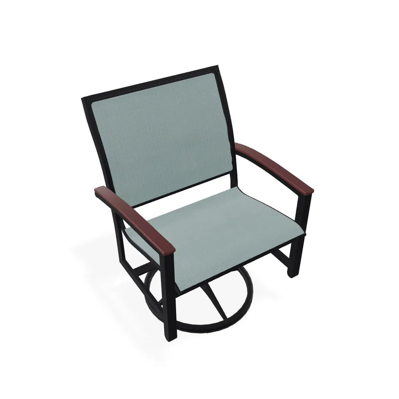 Bazza Sling Swivel Rocker With MGP Arm Accents