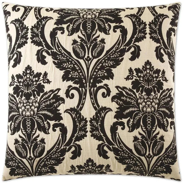 Beatrice Black Throw Pillow With Insert - LOOMLAN - D.V. Kap - Throw Pillows