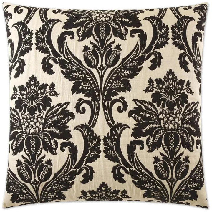 Beatrice Black Throw Pillow With Insert - LOOMLAN - D.V. Kap - Throw Pillows