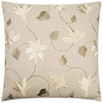 Beatrix Brown Throw Pillow With Insert