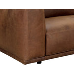 Beau Leather Sofa Chaise